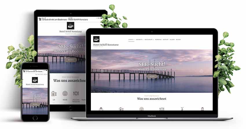 Webdesign Singen Konstanz Bodensee Hotel